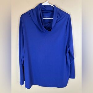 Appleseed's 1X Royal Blue Crewneck Top